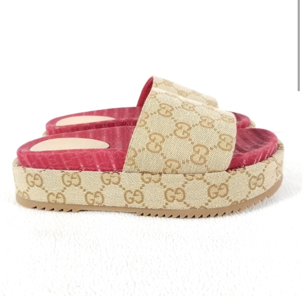 Gucci Platform Slides - Picture 4 of 4